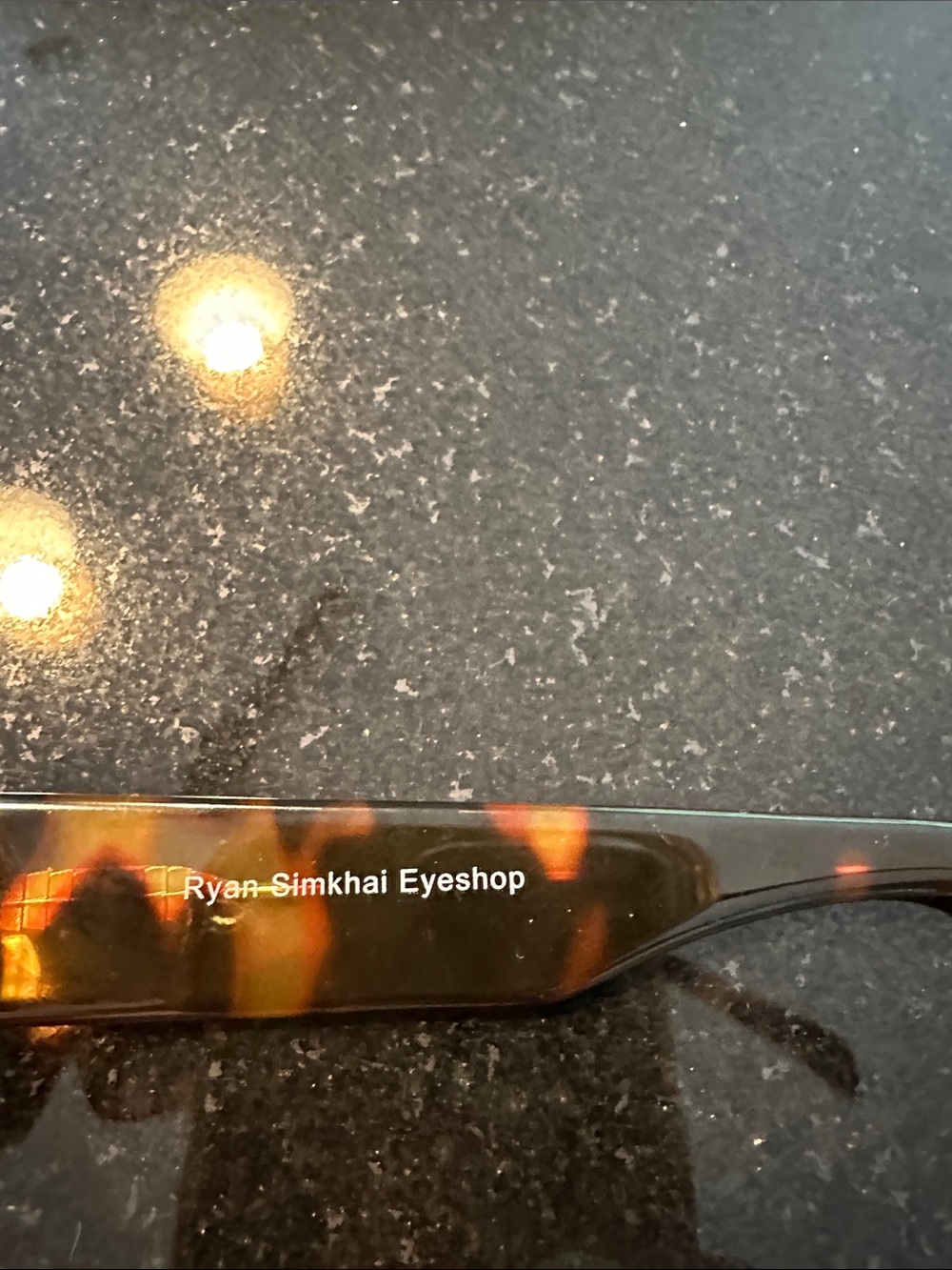 Women's Tortoiseshell Rectangular Sunglasses - Brown Pattern - Picture 3 of 3